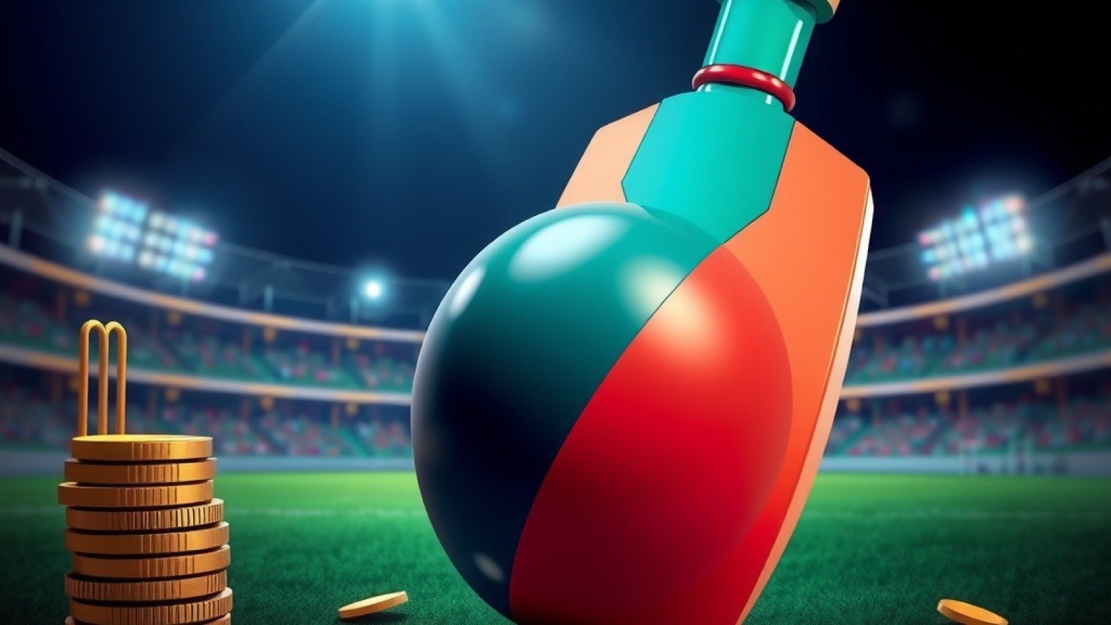 Diwa Play Diwa Play Is A Dynamic Platform for Sports Fans with a neon casino floor and cricket-night glow